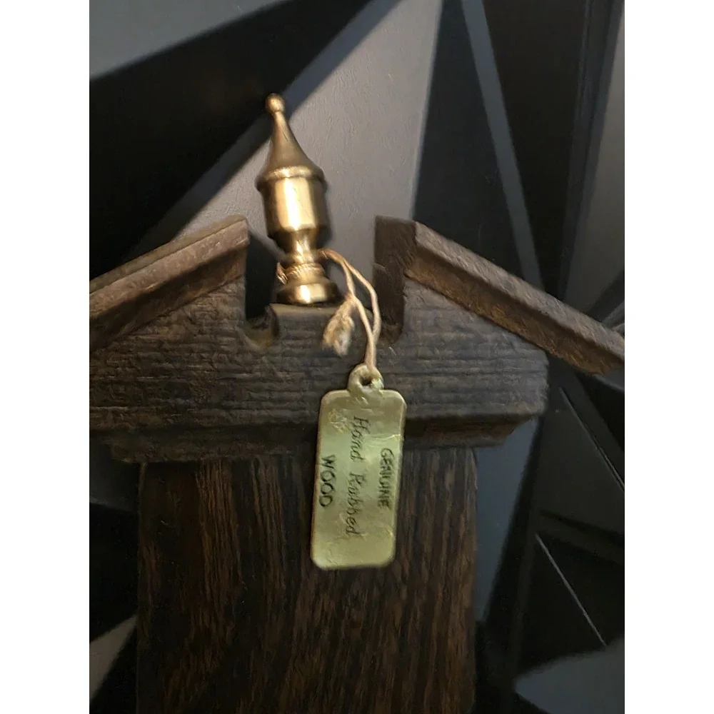 Whitehall Themometer Barometer Hygrometer Banjo Weather Station Wood Wall DAMAGE